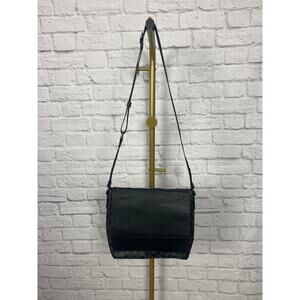 Authentic Coach Houston Map Bag In Signature Canvas and Leather Unisex